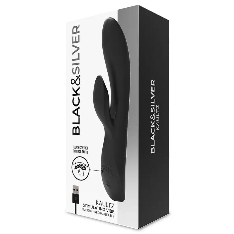 Black&Silver  Kaultz Control Touch -vibraattori