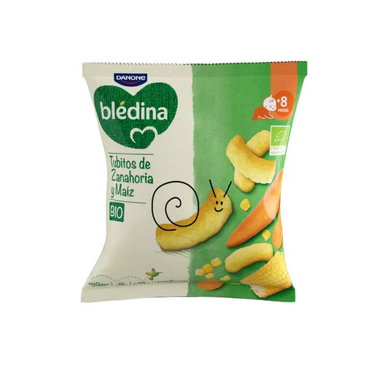 Bledina Bio Snack – Maissi ja porkkana. 20 g 