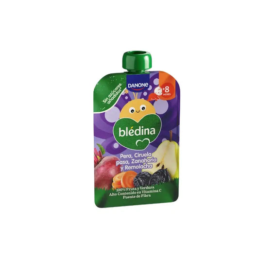 Bledina-pussi: Päärynä, porkkana, kaali, punajuuri, 100 g 