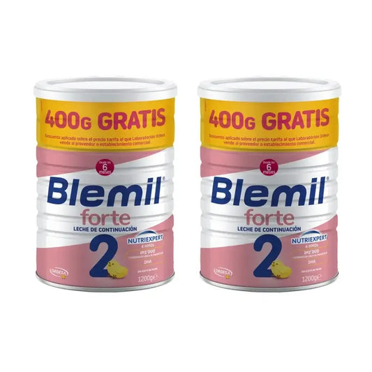 Blemil 2 Forte 800 + 400 ilmaiseksi, 2 x 1200 grammaa