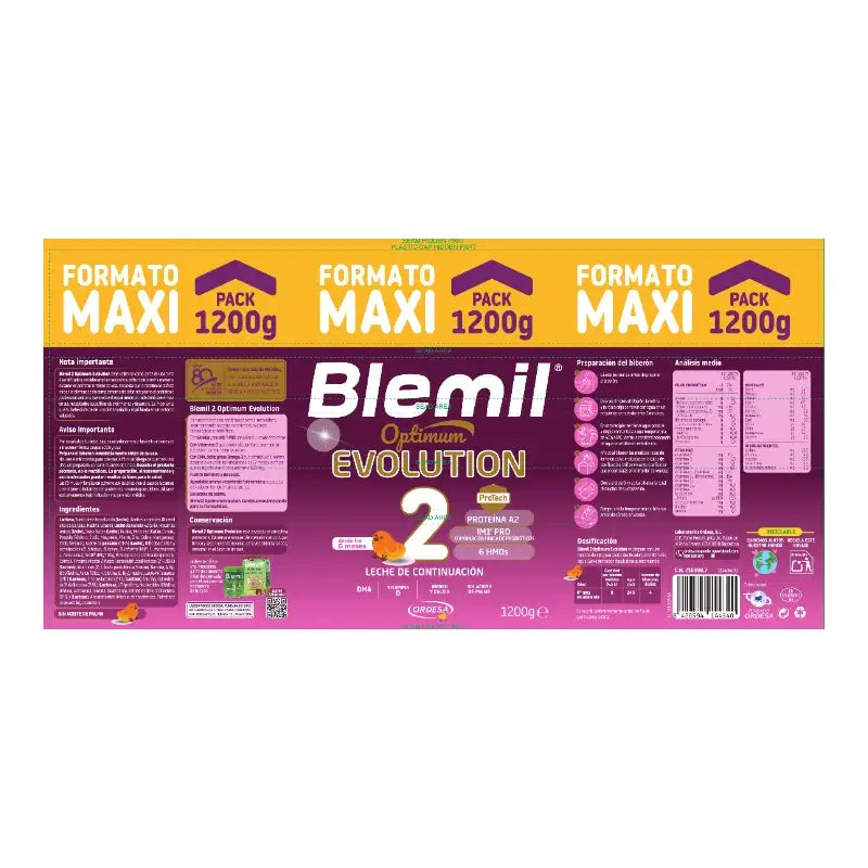 Blemil Optimum Evolution 2 -jatkomaito, 1200 g