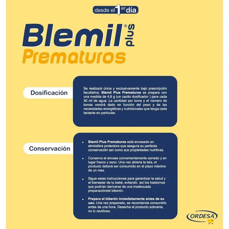 Blemil Plus keskosille, 400 g