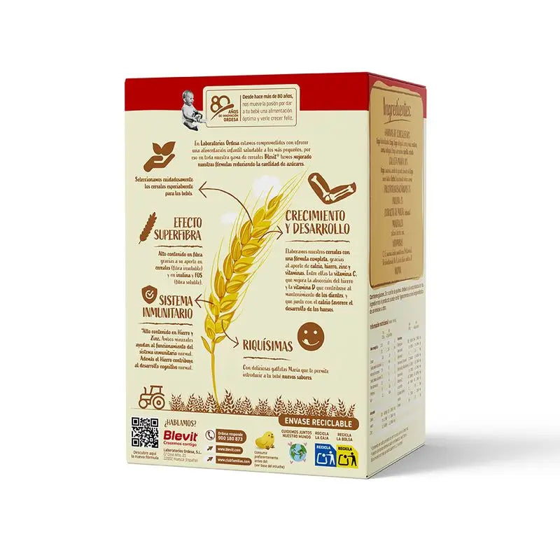 Blevit Vauvanruoka Superfibra 8 viljaa ja keksi, 500 g