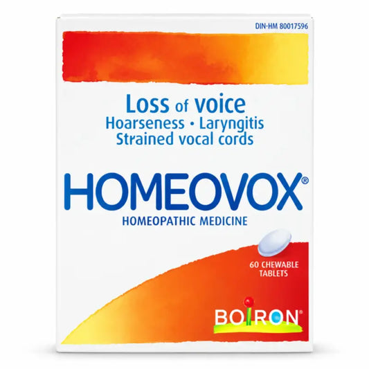 BOIRON Homeovox 60 tablettia