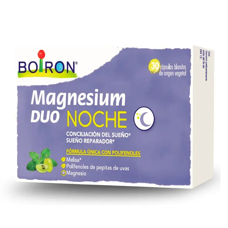 BOIRON Magnesium Duo Yö, 30 kapselia