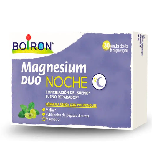 BOIRON Magnesium Duo Yö, 30 kapselia