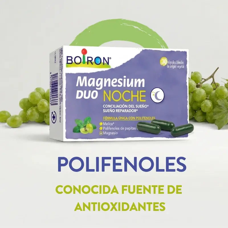 BOIRON Magnesium Duo Yö, 30 kapselia
