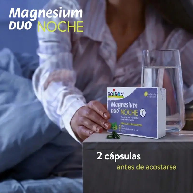 BOIRON Magnesium Duo Yö, 30 kapselia