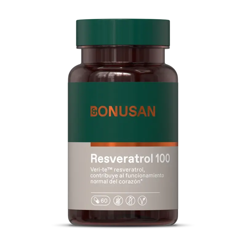 Bonusan Resveratrol 100, 60 kapselia