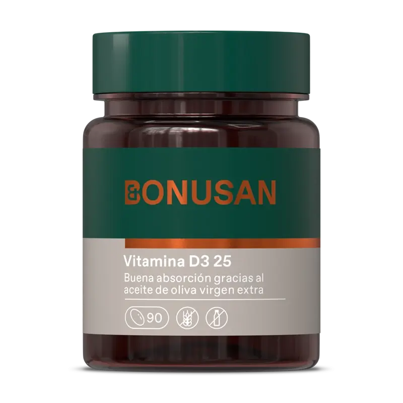 Bonusan Vitamin D3 25 , 90 pearls