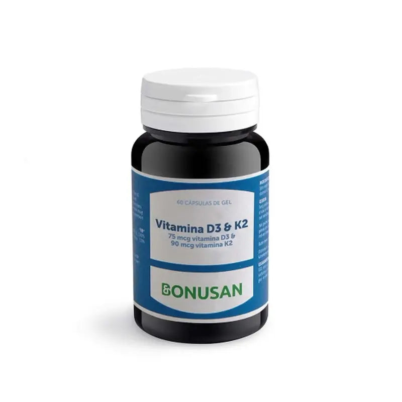 Bonusan Vitamin D3 & K2 , 60 capsules