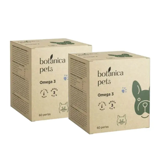 Botanicapets Omega 3 -pakkaus, 2 x 60 kapselia