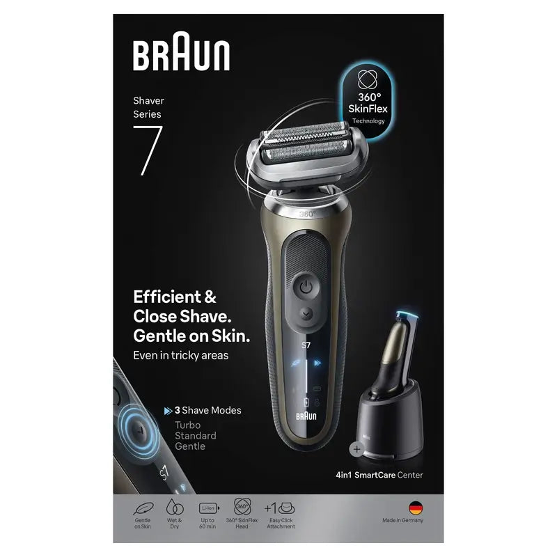 Braun Series 7 -partakone 72-C7200Cc, kultainen