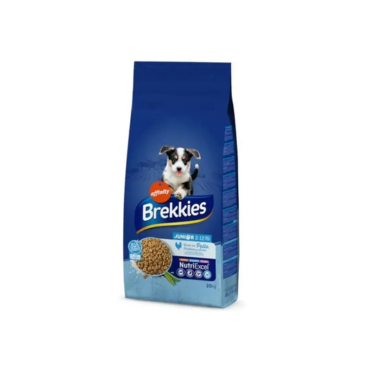 Brekkies Bed Junior -rehu, 20 kg
