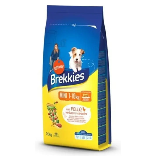 Brekkies Dog Mini Chicken -koiranruoka, 20 kg