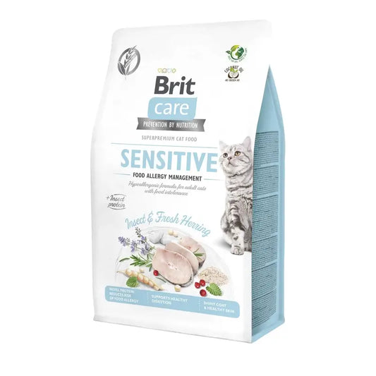 Brit Care Cat Grain Free Sensitive Insect 400 grammaa