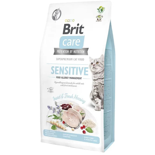 Brit Care Cat Grain Free Sensitive Insect 7 kiloa
