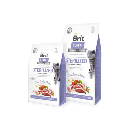 Brit Care Cat Grain Free Sterilized Paino 400 grammaa