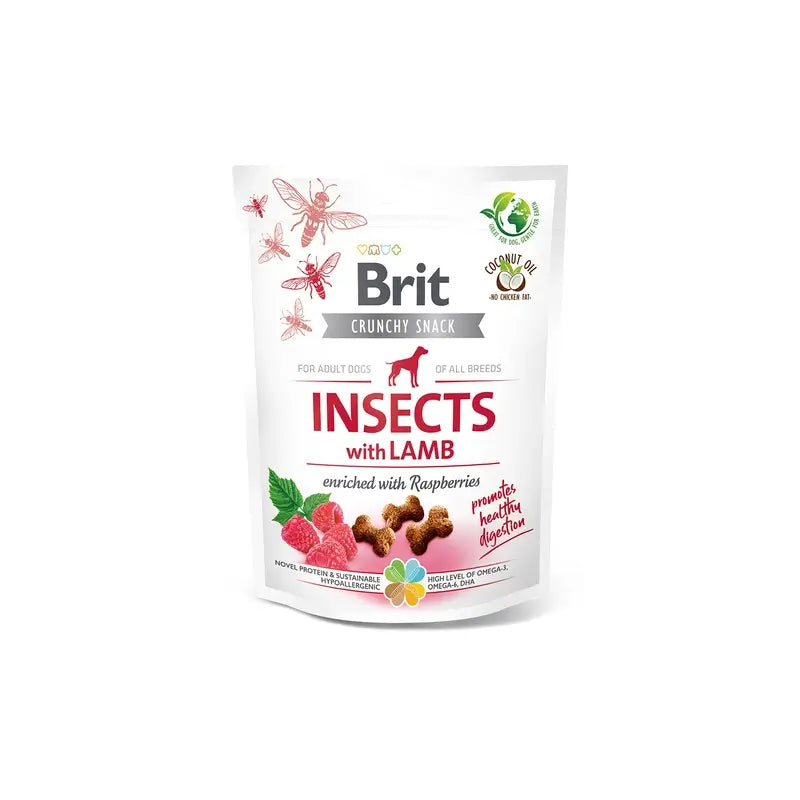 Brit Care Dog Crunchy Hyönteiset ja lammas 6 x 200 g