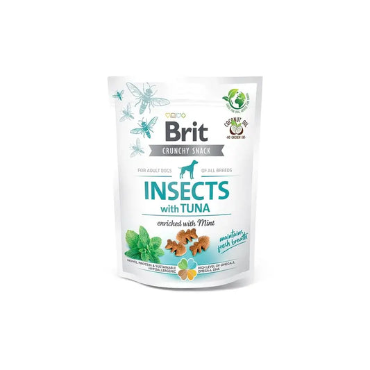 Brit Care Dog Crunchy Insect Tonnikala 6 x 200 grammaa