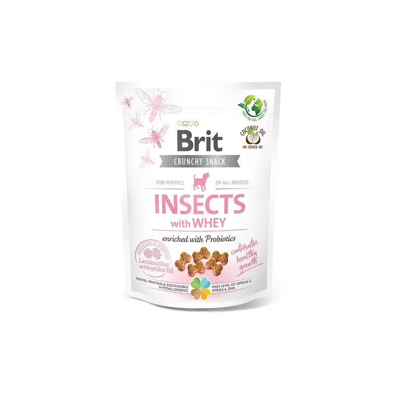 Brit Care Dog Crunchy Insect Puppy 6 x 200 grammaa