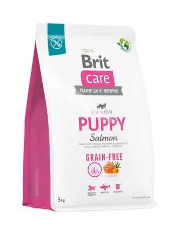 Brit Care Dog Gf Junior R-Gde Salmon 3 kg