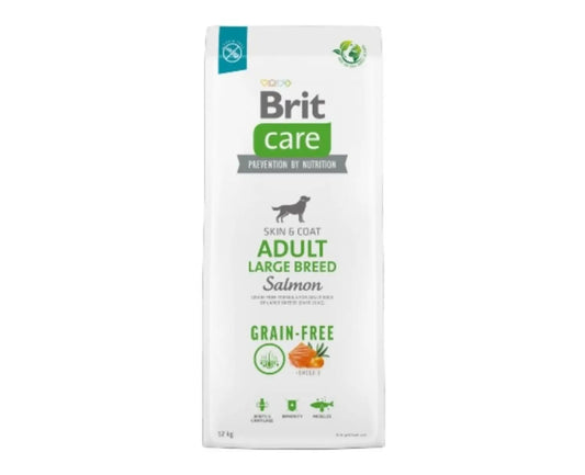 Brit Care Dog Grain Free Adult Large Salmon 12 kg koirille