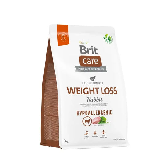 Brit Care Dog Hypoallergenic Weight Loss Kanin 3 kg