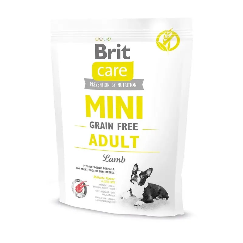 Brit Care Dog Mini Grain Free Adult -lammas 400 grammaa