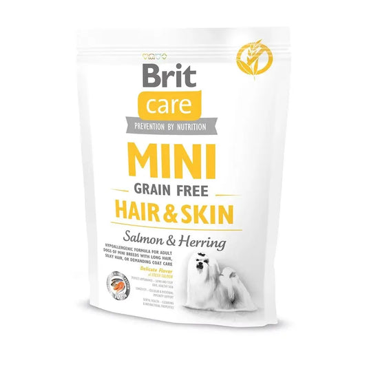 Brit Care Dog Mini Grain Free Hair Skin 400 grammaa