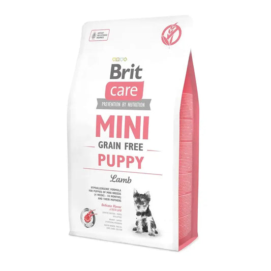Brit Care Dog Mini Grain Free Puppy -lammas 2 kiloa