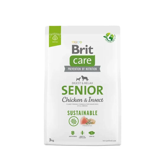 Brit Care Dog Sust – Senior Kana 3 kg