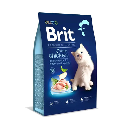 Brit Premium By Nature Cat Kitten Kana 8 kg