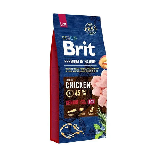 Brit Premium Dog Nature Senior Large/Extra Large 15 kiloa