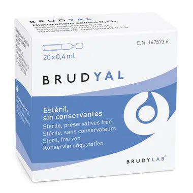 Brudyal Dry Eye Drops 20 Single Dose x 0.4 ml