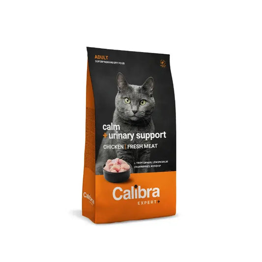 Calibra Cat Expert+ Adult Calm & Urinary Support -kuivaruoka 400 g