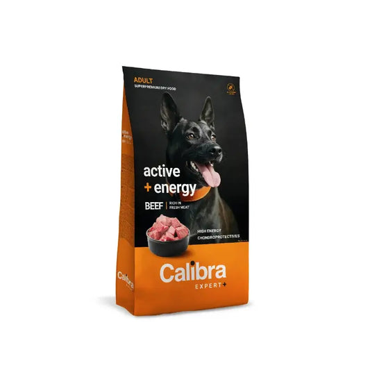 Calibra Dog Expert+ Adult Active & Energy -naudanliharehu 2 kg