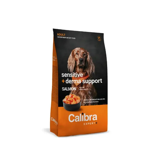 Calibra Dog Expert+ Adult Sensitive & Derma Supp. Kuivaruoka 750 g 