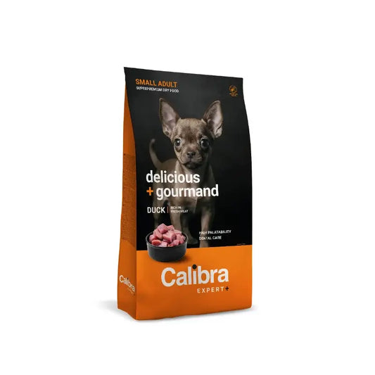 Calibra Dog Expert+ Adult Small Delicious & Gourm. Kuivaruoka 1,5 kg 