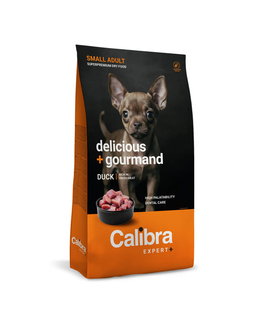 Calibra Dog Expert+ Adult Small Delicious & Gourm. Kuivaruoka 400 g