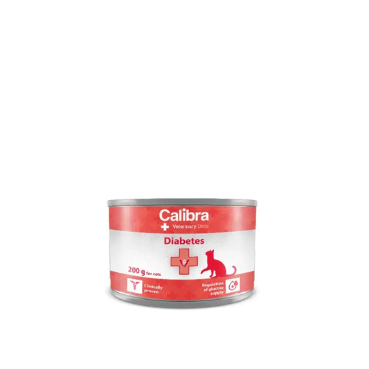 Calibra Vet Diet Cat Diabetes -kissaruoka, märkäruoka, 6 x 200 g 