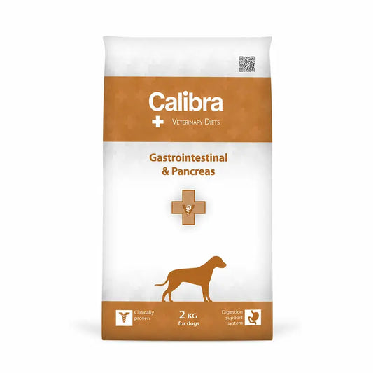 Calibra Vet Diet Dog Gastrointestinal Pancreas -kuivaruoka 2 kg
