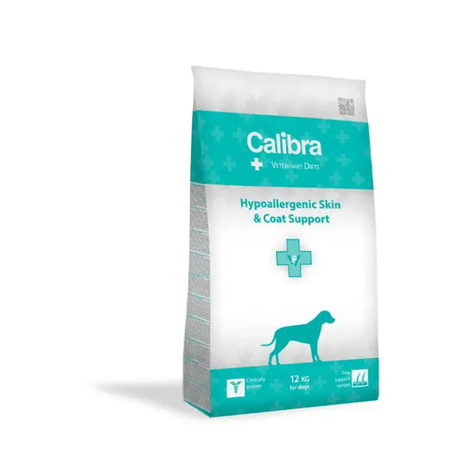Calibra Vet Diet Dog Hypoallergenic Skin Coat Support -kuivaruoka 12 kg 