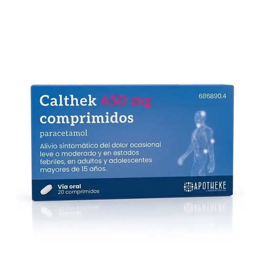 Calthek 650 Mg, 20 tablets