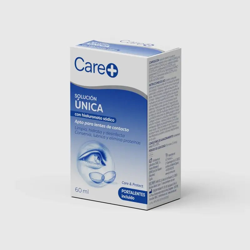 Care+ piilolinssien huuhteluneste, 60 ml