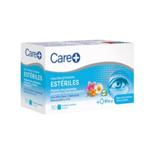 Care+ Sterile Ophthalmic Wipes, 30 Units