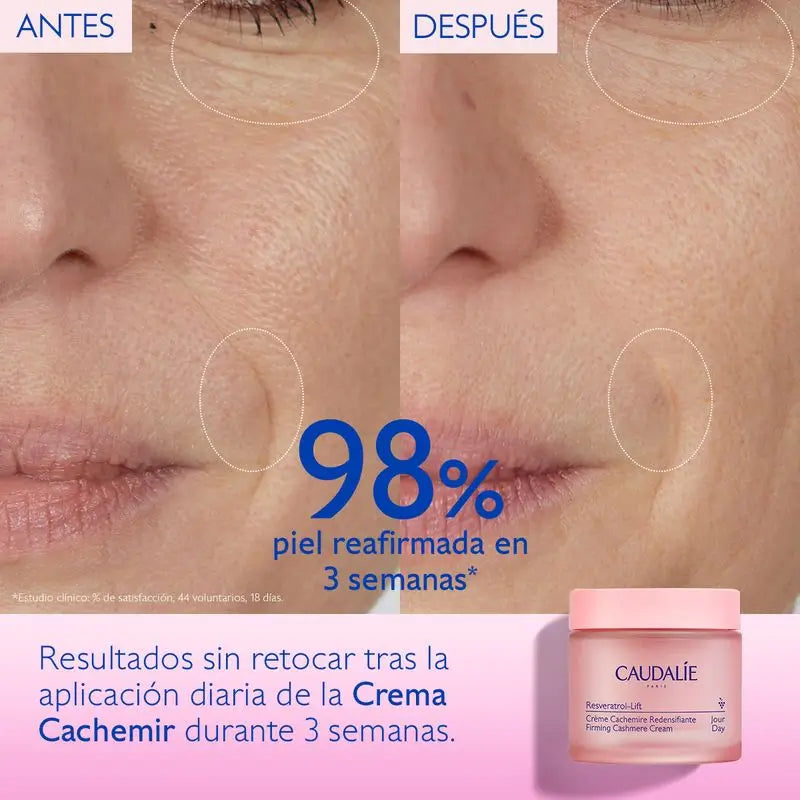 Caudalie Resveratrol-Lift Cashmere-voide  Uudelleentäyttöpakkaus, 50 ml