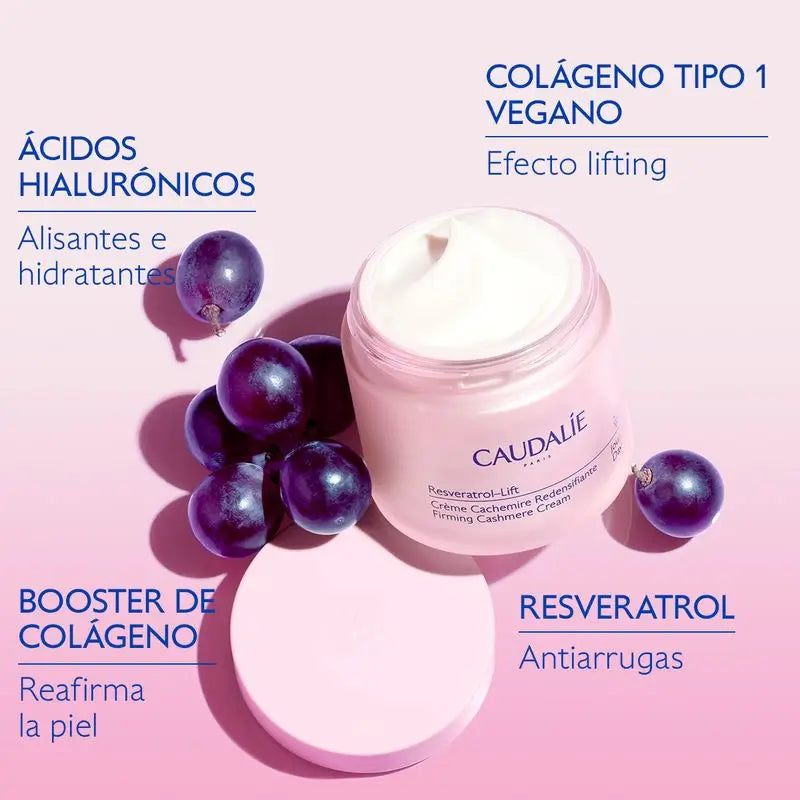 Caudalie Resveratrol-Lift Cashmere-voide  Uudelleentäyttöpakkaus, 50 ml
