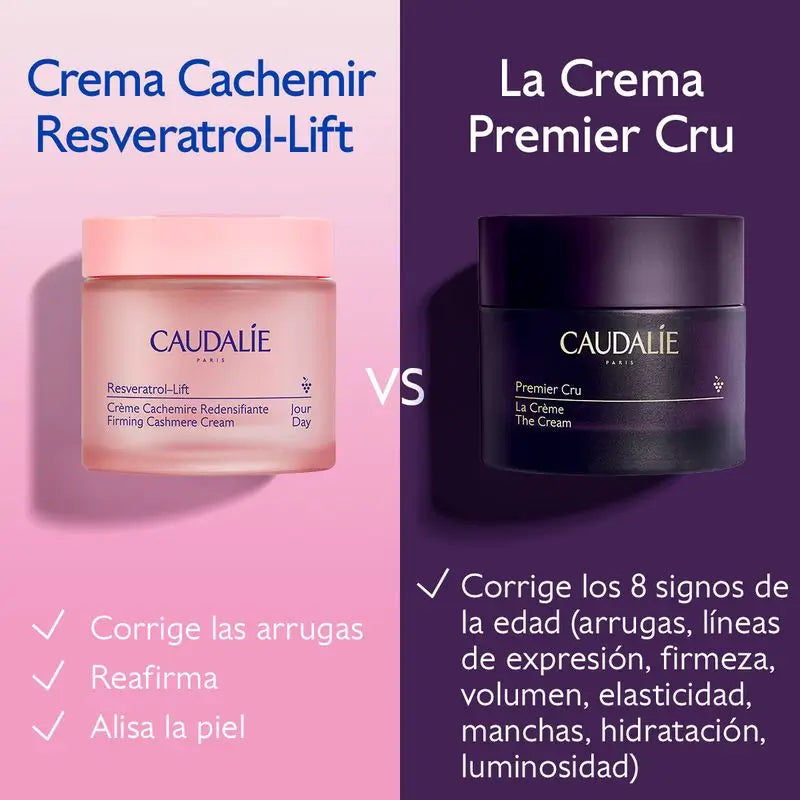 Caudalie Resveratrol-Lift Cashmere-voide  Uudelleentäyttöpakkaus, 50 ml
