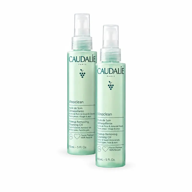 Caudalie Vinoclean puhdistusöljy, 2 x 150 ml:n pakkaus